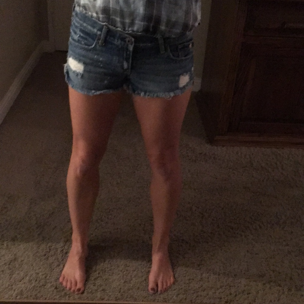 Abercrombie short shorts size girls 16